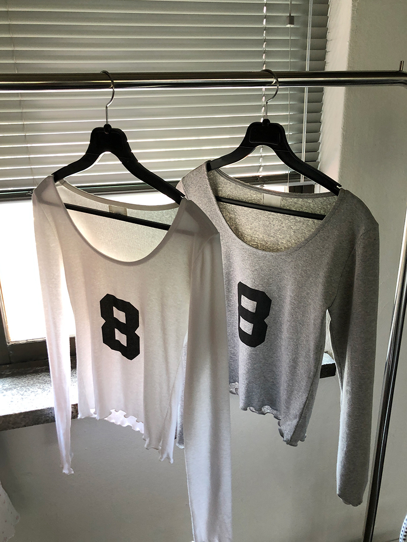 8 numbering t-shirt