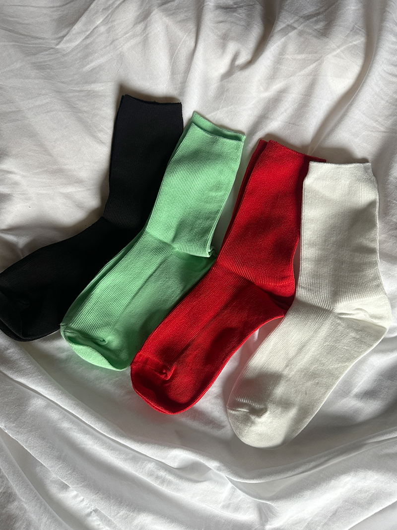 span color socks