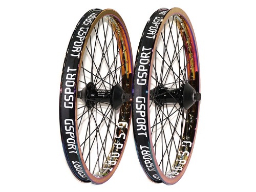 G-SPORT ROLLCAGE RIM + ROLOWAY HUB SET (OIL SLICK Limited Edition)