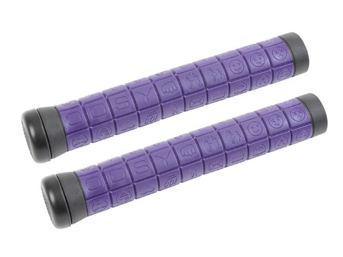 ODYSSEY KEYBOARD V2 GRIPS -BLACK core / MIDNIGHT PURPLE sleeve- (Aaron Ross Signature)