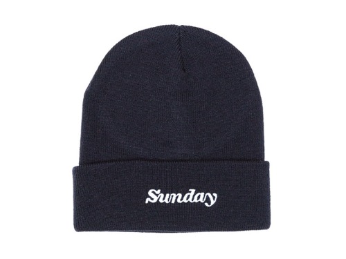 SUNDAY CLASSY CUFF BEANIE Navy