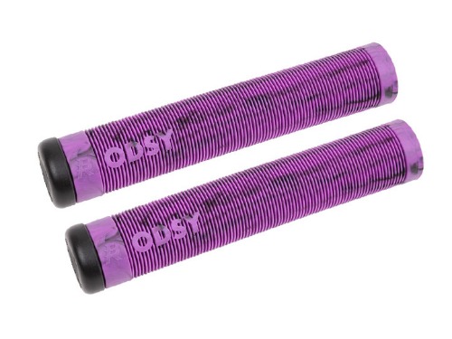 [New] ODYSSEY BROC GRIPS -BLACK/PURPLE SWIRL- (Broc Raiford Signature)