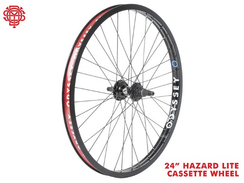 ODYSSEY HAZARD LITE CASSETTE 24&quot; WHEEL -24인치 BMX 용 카세트 휠셋- [좌,우구동 변환가능]