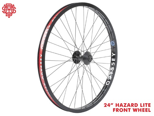 ODYSSEY HAZARD LITE FRONT 24&quot; WHEEL -24인치 BMX 용 프런트 휠셋-