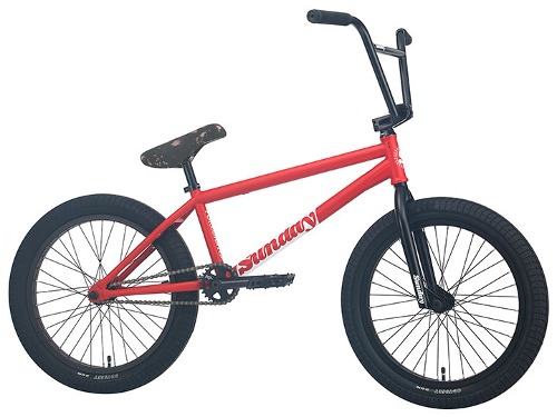 [4차 물량 재입고!] SUNDAY FORECASTER -CSST- &#039;BRETT SILVA&#039; 20.75&quot;TT BMX -MATTE FIRE ENGINE RED- [포어케스터 &#039;브렛 실바&#039; 20.75&quot;TT 무광 레드(카세트 허브)]