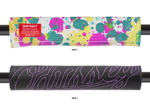 [New] ODYSSEY REVERSIBLE BAR PAD -BIG STITCH PURPLE / SPLATTER (AARON ROSS)-