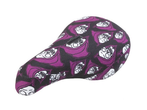 [New] SUNDAY CREEPY SWEEPER POSSE (FAT, PIVOTAL) SEAT -BLACK/PURPLE (Jake Seeley signature)