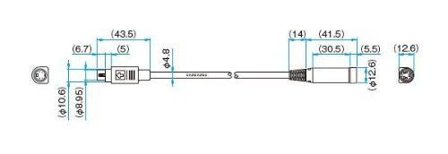 MDC-4-5 Extension cable