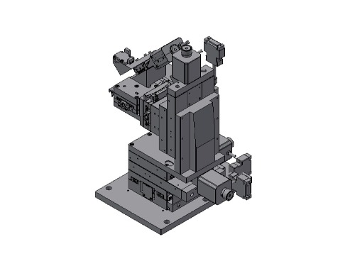 DAU-8100A-R Motorized 6-axis Optical Fiber Alignment Stage