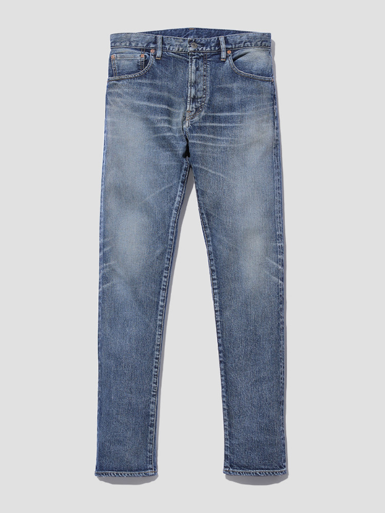 DENIM 102 N. SLIM TAPERED PANTS  마인데님 데님 슬림 테이퍼드 팬츠 - 아데쿠베