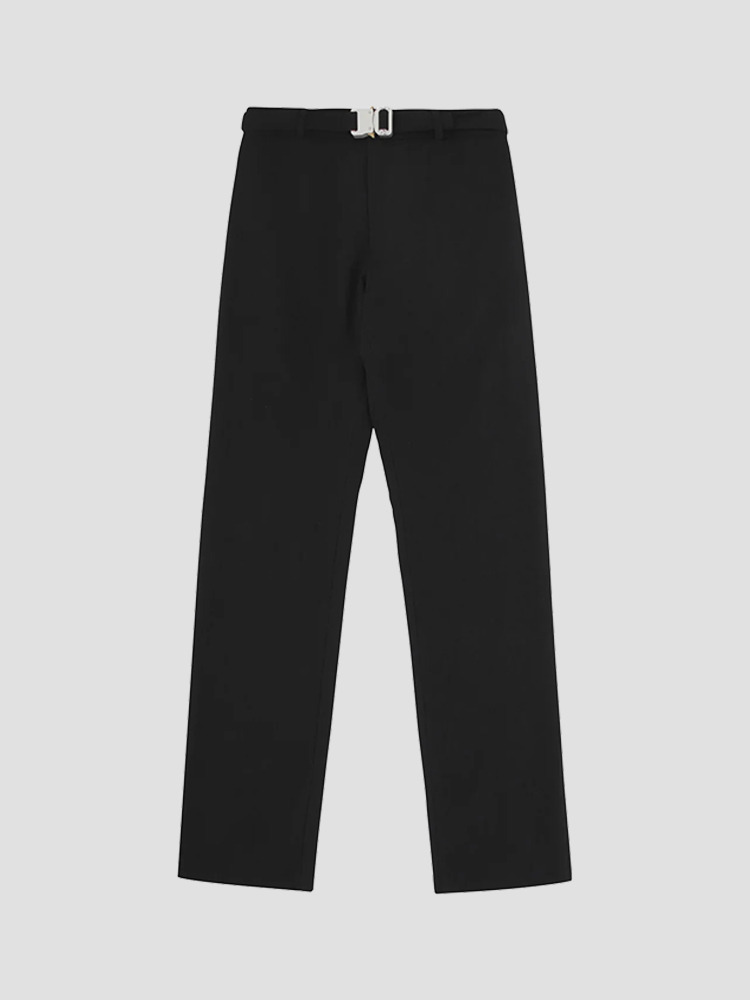 BLACK METAL BUCKLE SUIT PANTS  알릭스 블랙 메탈 버클 수트 팬츠 - 아데쿠베