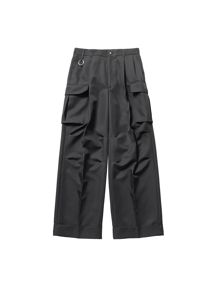 BLACK CAPA / WORK POCKET PANTS  티에이치 블랙 카파 / 워크 포켓 팬츠 - 아데쿠베