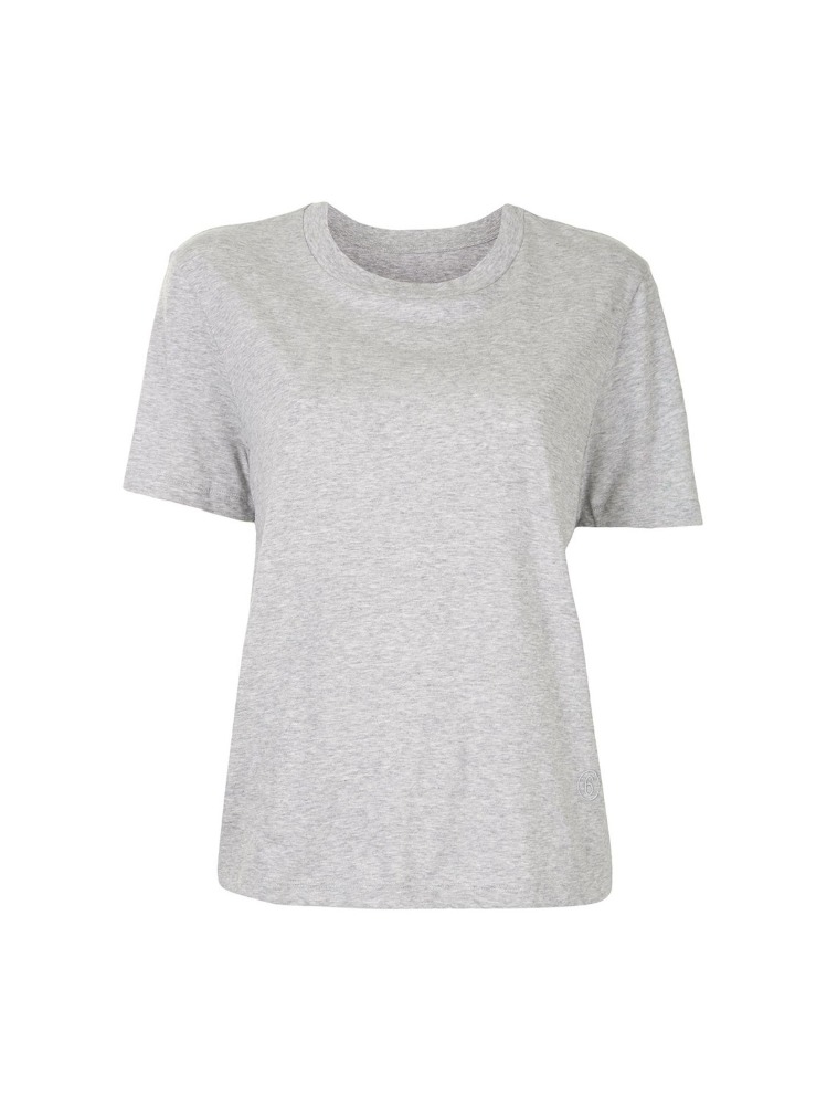 GREY ROUND NECK T-SHIRT  MM6 그레이 라운드 넥 티셔츠 - 아데쿠베