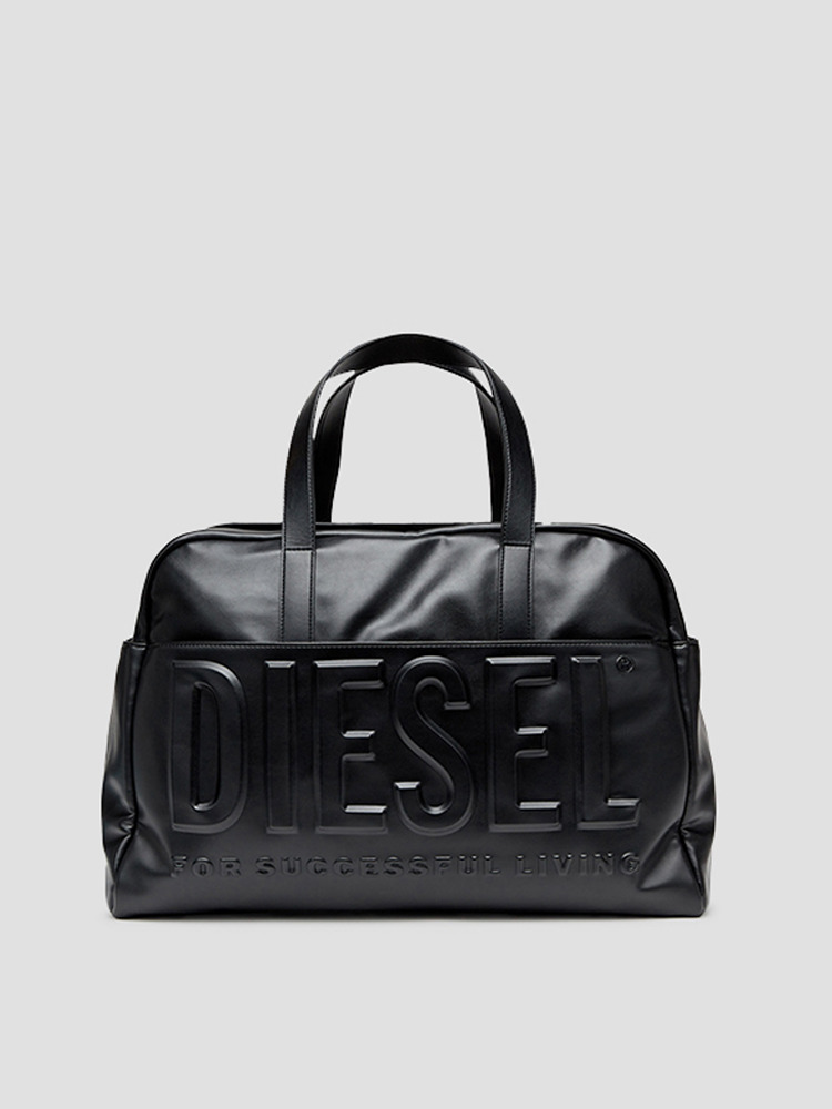 BLACK 3D DUFFLE L TRAVEL BAG  디젤(DIESEL) 블랙 더플 트래블 백 - 아데쿠베