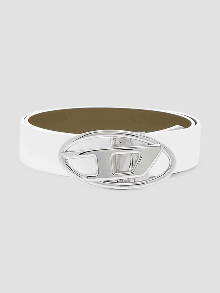 WHITE B-1DR W REV II BELT  디젤(DIESEL) 화이트 벨트 - 아데쿠베