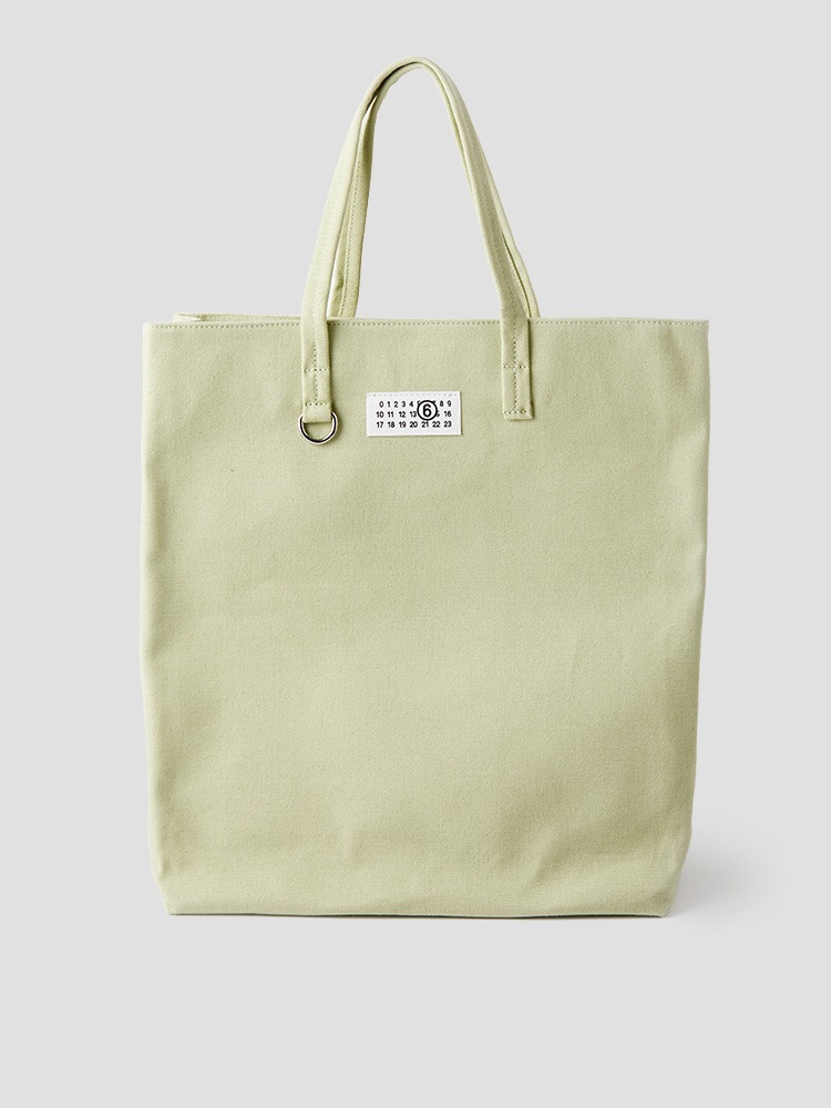 ALOE VERA CANVAS SHOPPING BAG  MM6 알로에 베라 캔버스 쇼핑백 - 아데쿠베