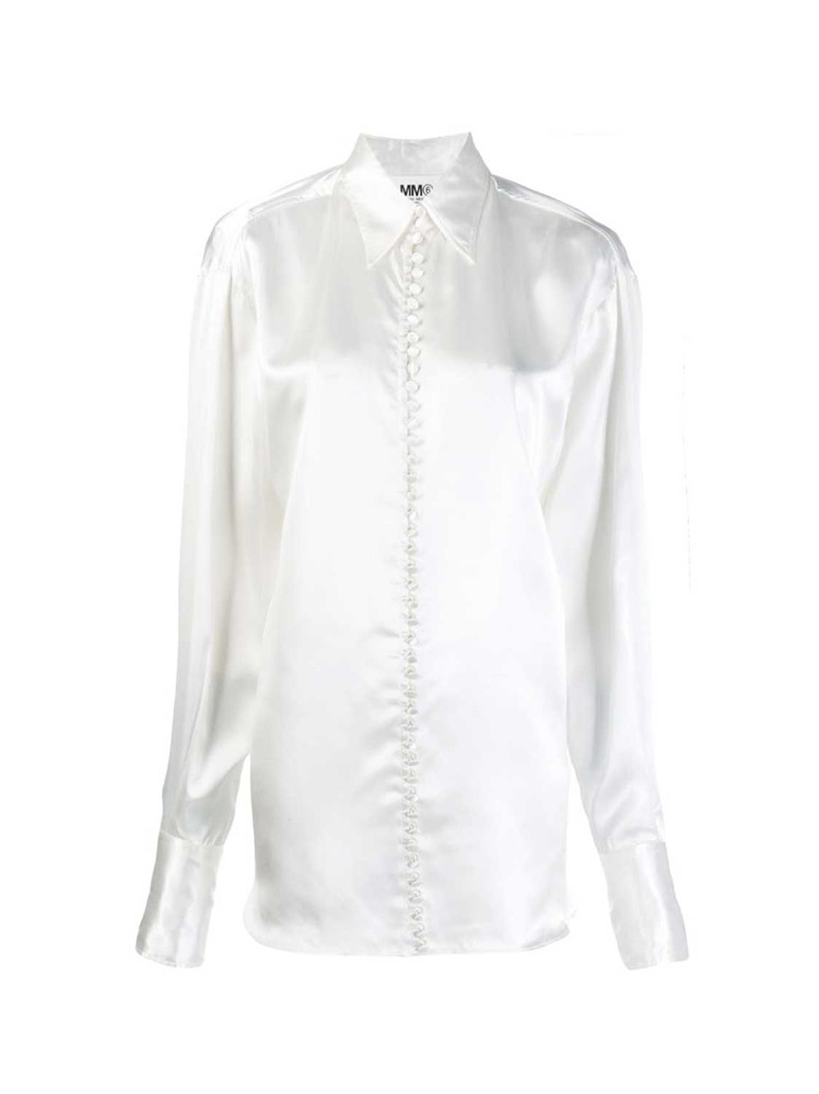 IVORY VICTORIAN SHIRT  MM6 아이보리 빅토리안 셔츠 - 아데쿠베