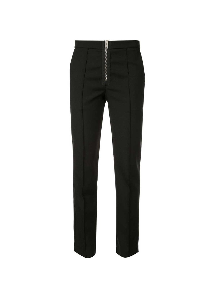 BLACK SLIM TAILORED TROUSERS  양 리 블랙 슬림 테일러드 트라우저 - 아데쿠베