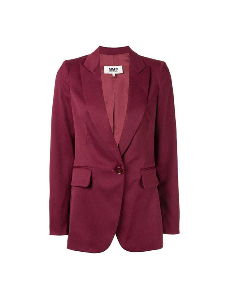 BORDEAUX CLASSIC SLIM BLAZER  MM6 보르도 클래식 슬림 블레이저 - 아데쿠베