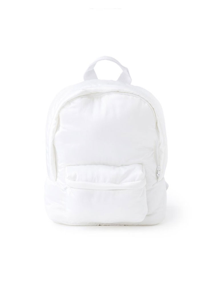 WHITE BACKPACK  MM6 화이트 백팩 - 아데쿠베