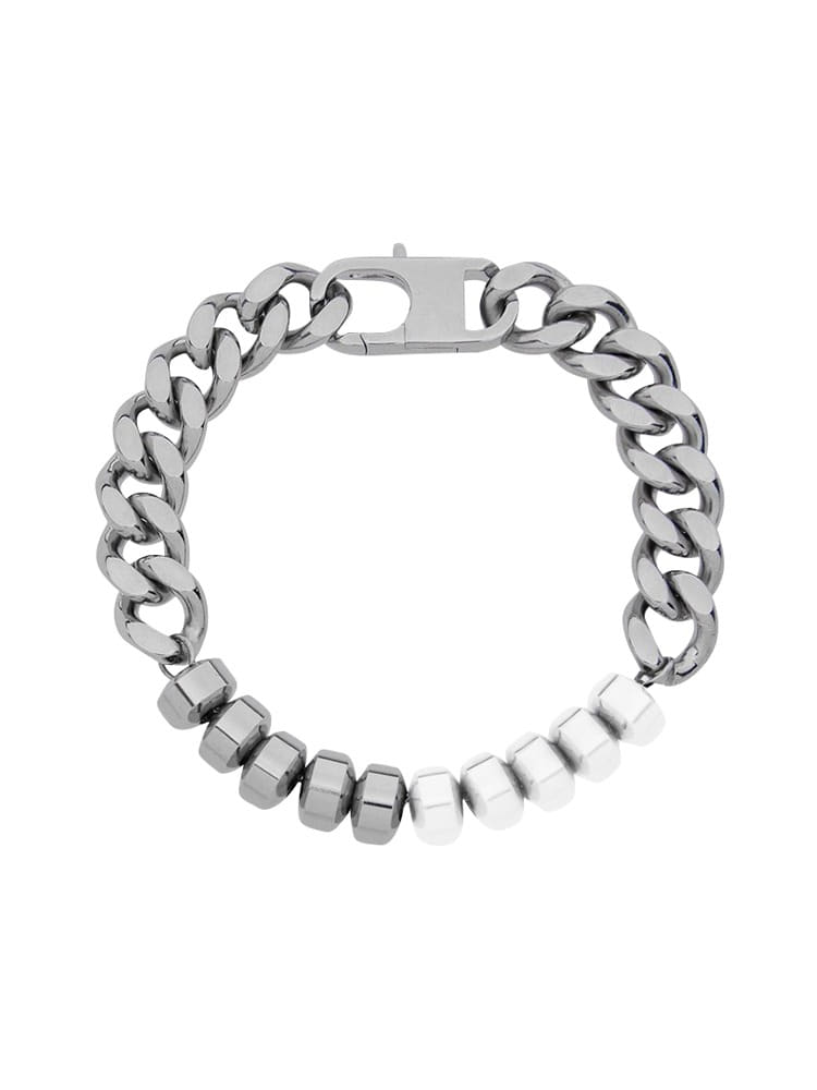 SILVER MERGE CANDY CHARM BRACELET  알릭스 실버 머지 캔디 참 팔찌 - 아데쿠베