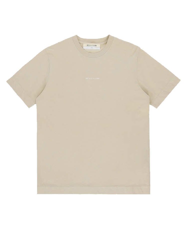 BEIGE TREATED T-SHIRT  알릭스 베이지 트릿 티셔츠 - 아데쿠베