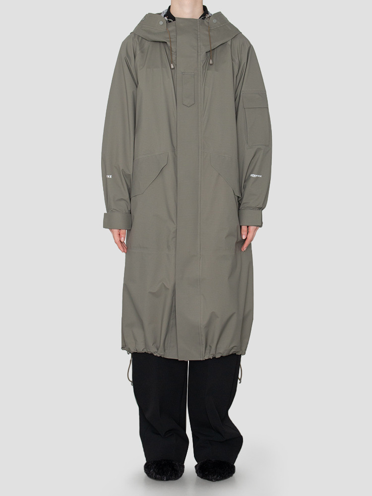 OLIVE DRAB PERTEX GEN1 ECWCS PARKA  하이크(HYKE) 올리브 드랩 퍼텍스 GEN1 ECWCS 파카 - 아데쿠베