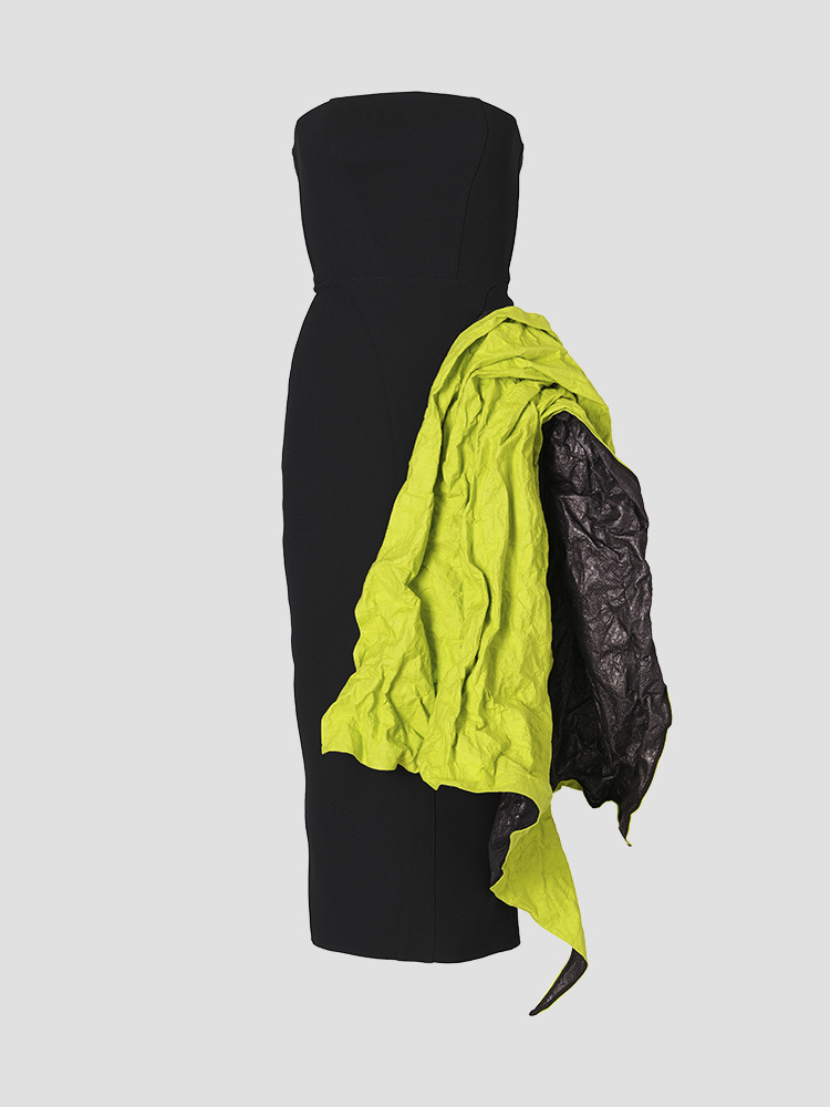 BLACK LIME CRUSH HYSSOP DRESS  마티체브스키 블랙 라임 크러쉬 히솝 드레스 - 아데쿠베