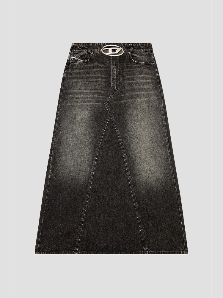 INDIGO PAGO LONG DENIM SKIRT  디젤(DIESEL) 인디고 롱 데님 스커트 - 아데쿠베