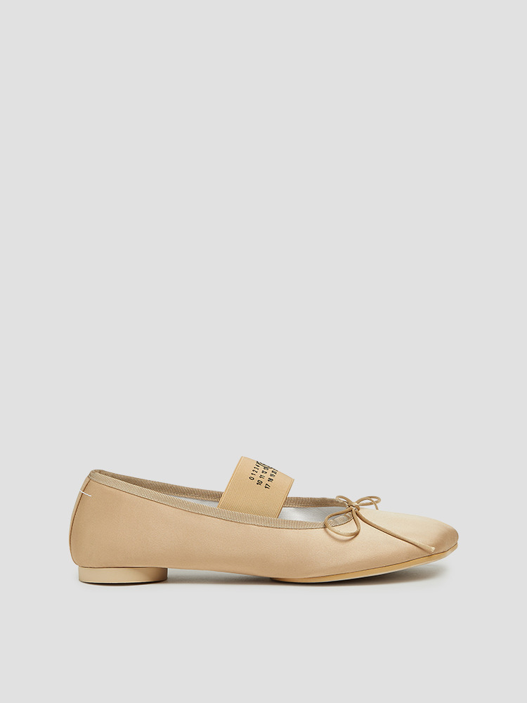 CUBAN SAND ANATOMIC BALLERINA FLAT  MM6 쿠반 샌드 아나토믹 발레리나 플랫 - 아데쿠베