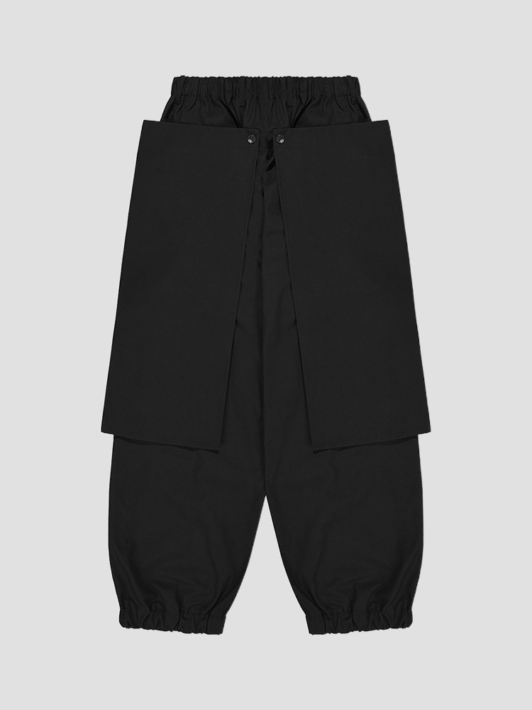 BLACK AIRBAG TROUSERS  3MAN 블랙 에어백 트라우저 - 아데쿠베