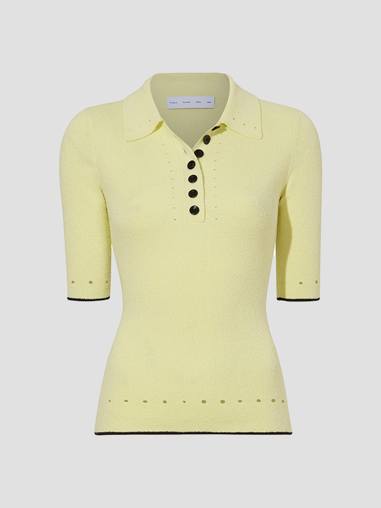 CITRINE BOUCLE SPENCER POLO SHIRT  프로엔자 슐러 시트린 부클 스펜서 폴로 셔츠 - 아데쿠베