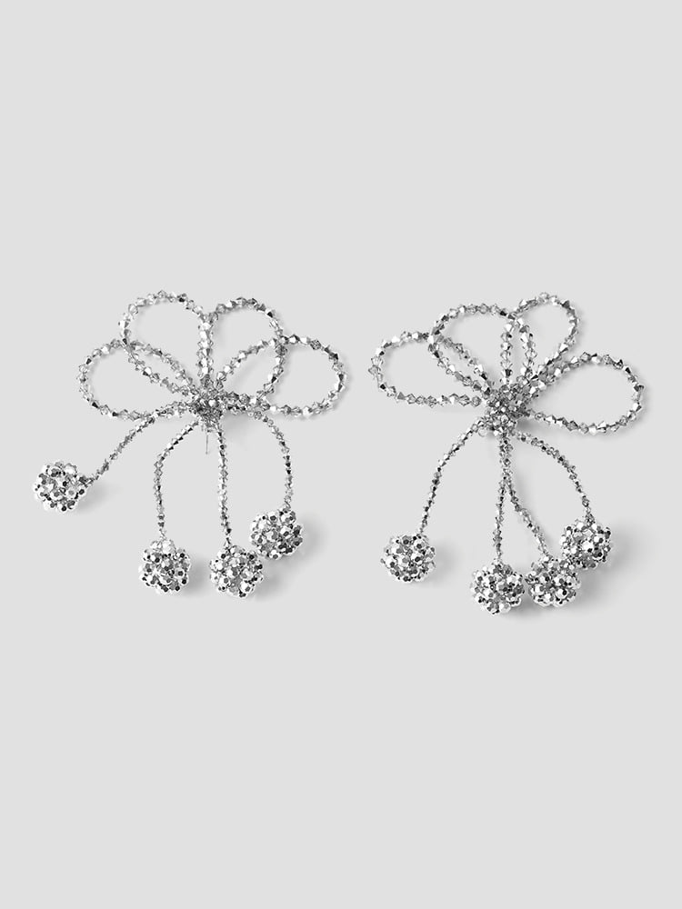 SILVER &quot;PRUNUS ARGENTUM&quot; EARRINGS  플로렌티나 라이트너 실버 &quot;PRUNUS ARGENTUM&quot; 귀걸이 - 아데쿠베