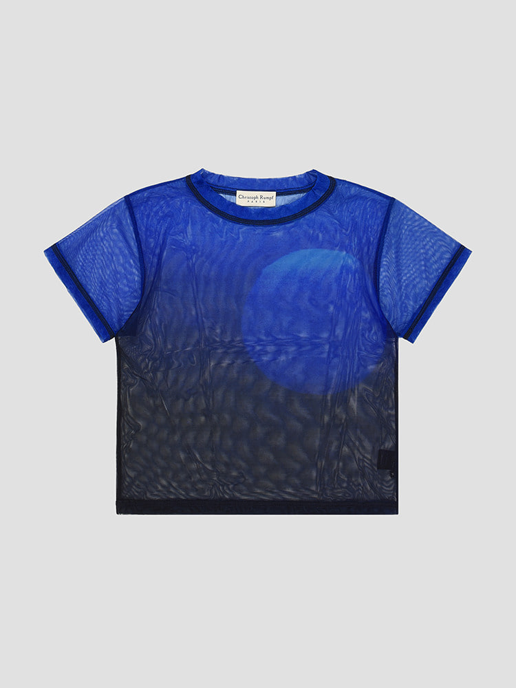 BLUE SUN T-SHIRT  크리스토프 럼프 블루 선 티셔츠 - 아데쿠베