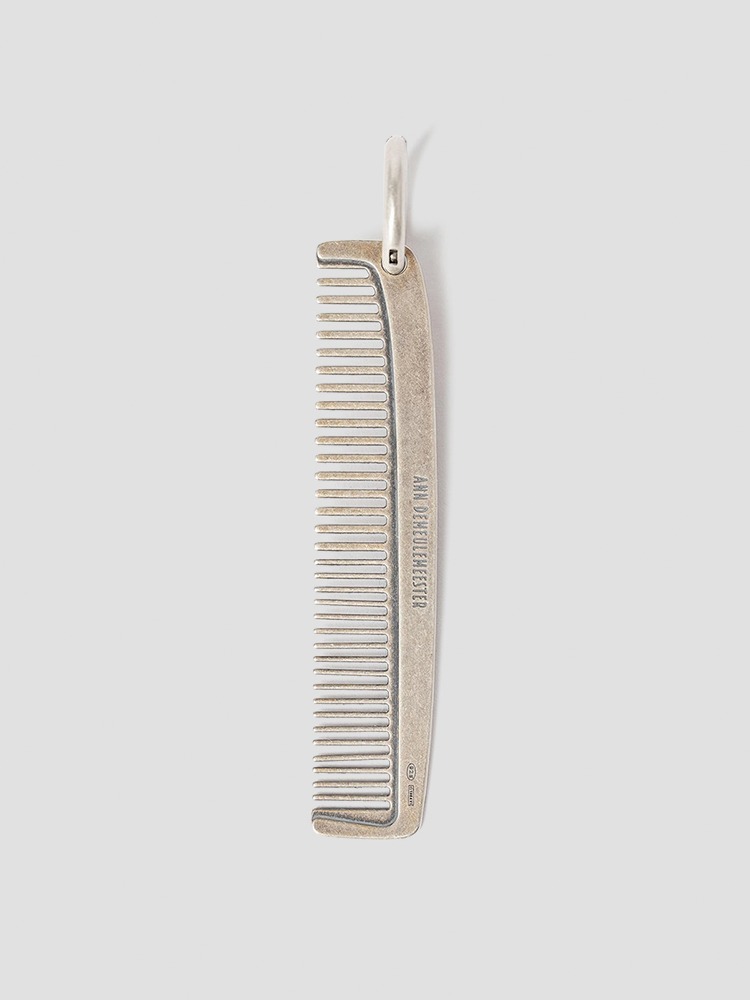 SILVER NIA COMB EARRING  앤 드뮐미스터 실버 콤브 귀걸이 - 아데쿠베