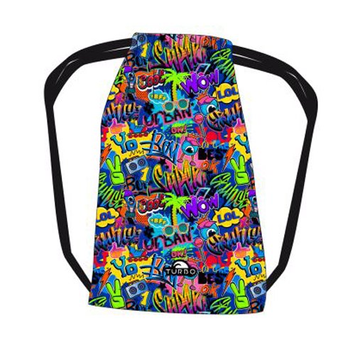 [TURBO] MESH BAG PLATANERA WOW GRAFITTI - 9811051