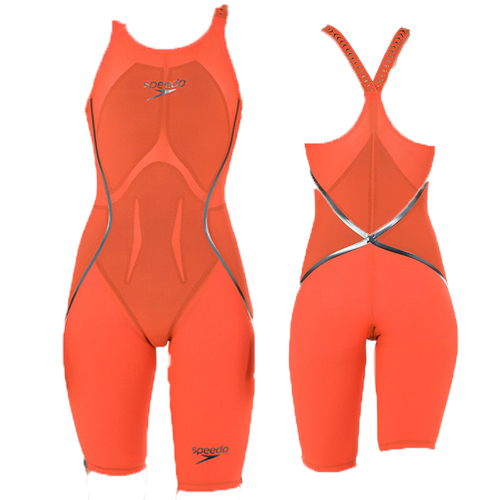 [스피도]LZR Racer X - Kneeskin Openback - Orange Color