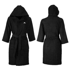 [터보] 테리크로스 COMO 목욕 가운 블랙 TURBO TERRY COLOTH  BATHROBE COMO BLACK