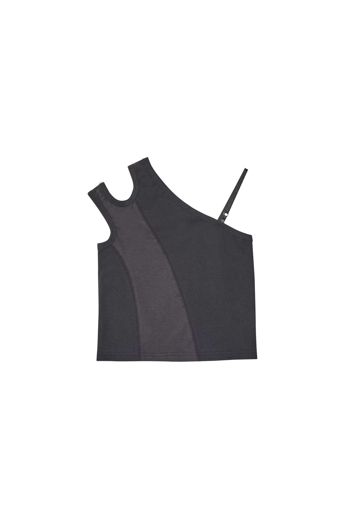 LINE SLEEVELESS / KHAKIGRAY