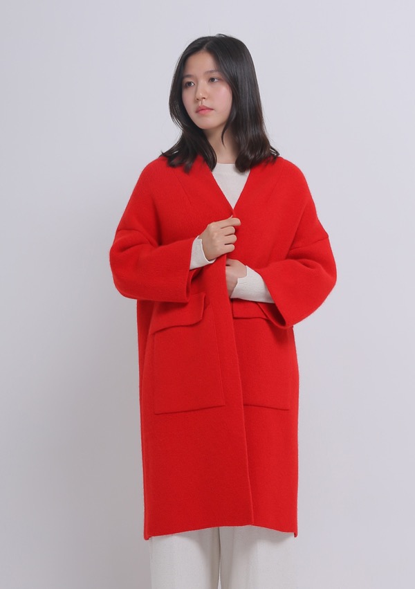 RACCOON DOUBLE COAT (RED)