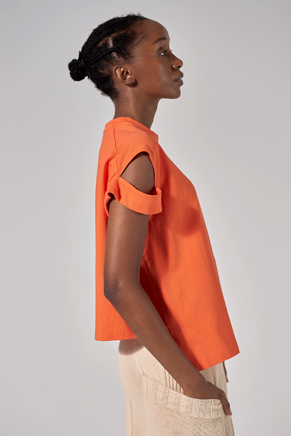 SHOULDER OPEN TOP (ORANGE)