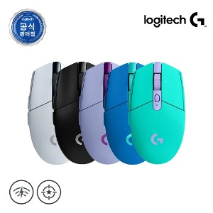 로지텍코리아 로지텍G G304 LIGHTSPEED 게이밍마우스 (블랙 /화이트/라일락/블루/민트)