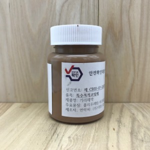 [가죽공예] 국산기리메/엣지코트 80ml  핑크베이지 - 안전확인대상생활화학제품 환경부 승인제품