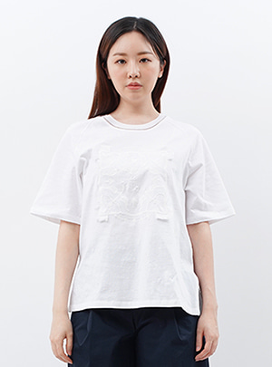 [New]시퀸 자수 티셔츠(66)