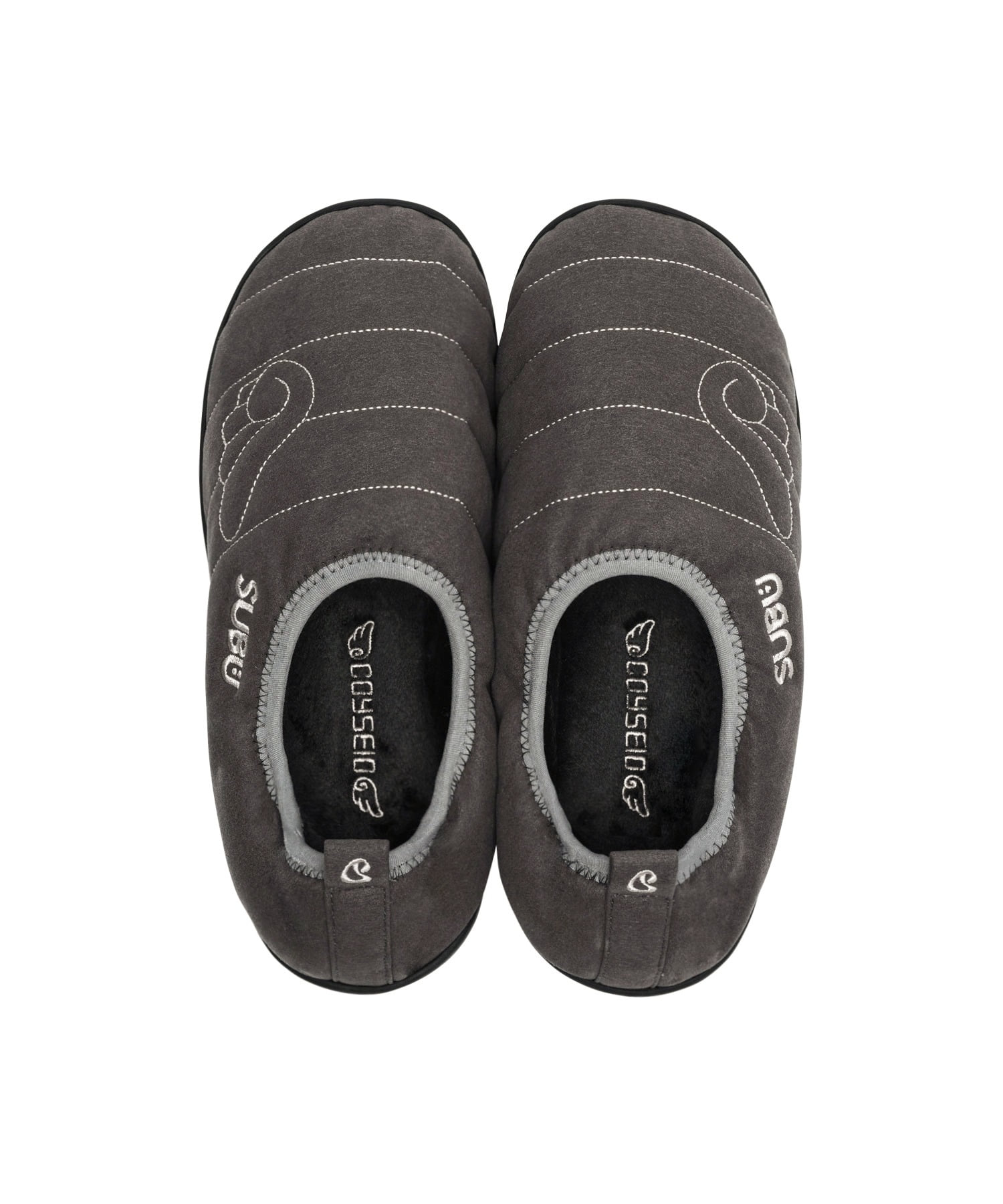 COYSEIO X SUBU ANGEL WING PADDING SHOES CHARCOAL - coyseio