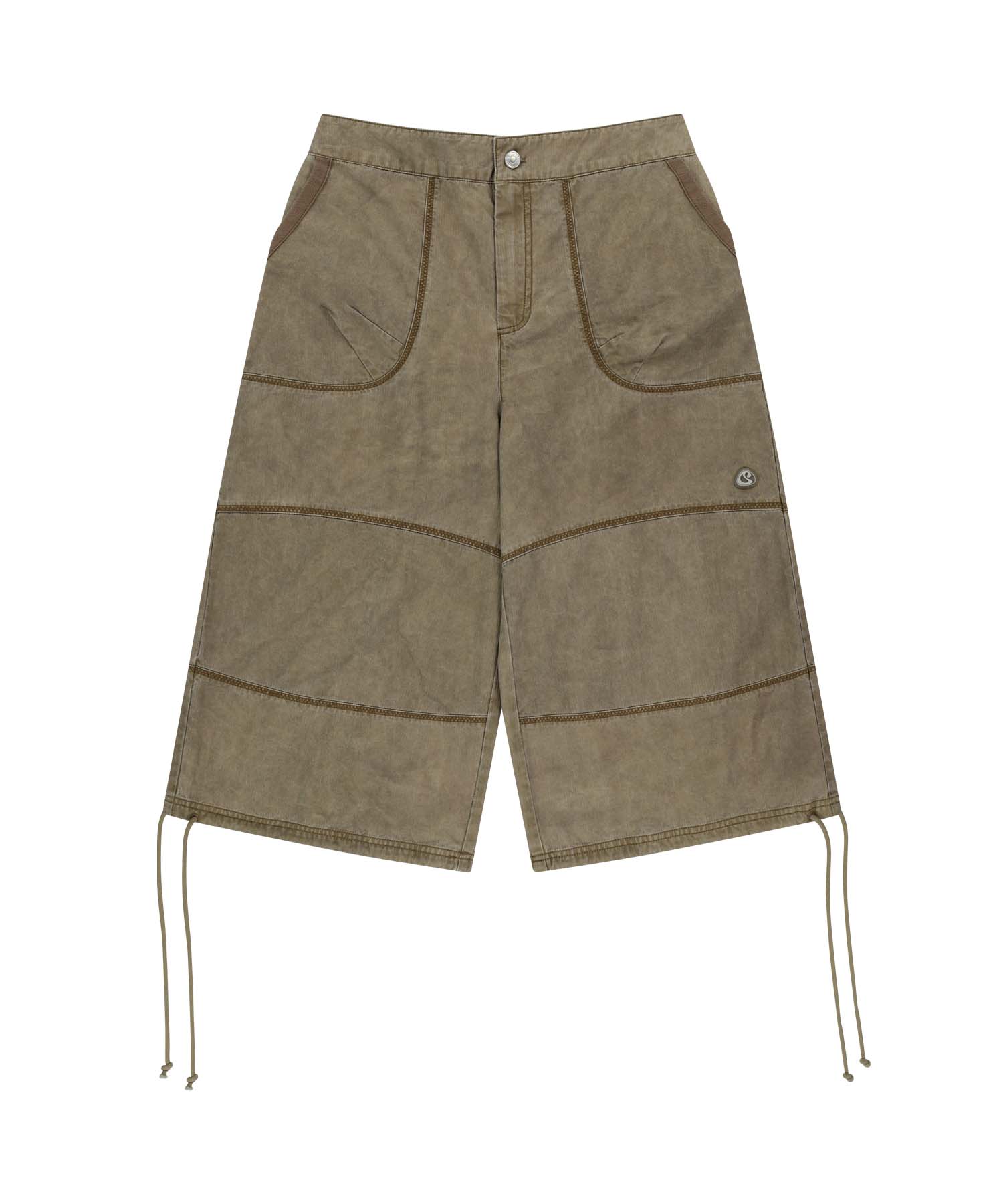 ZIGZAG PANTS BROWN