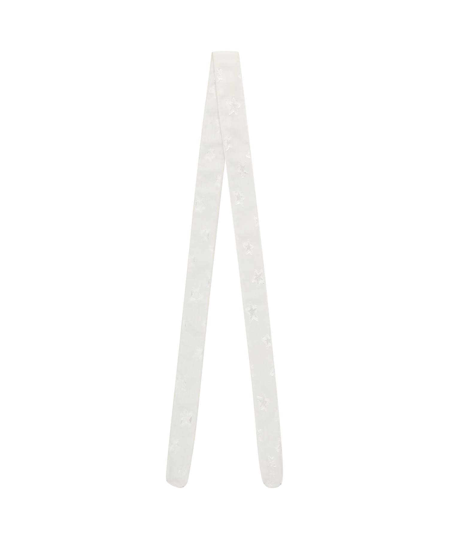STAR SCARF WHITE