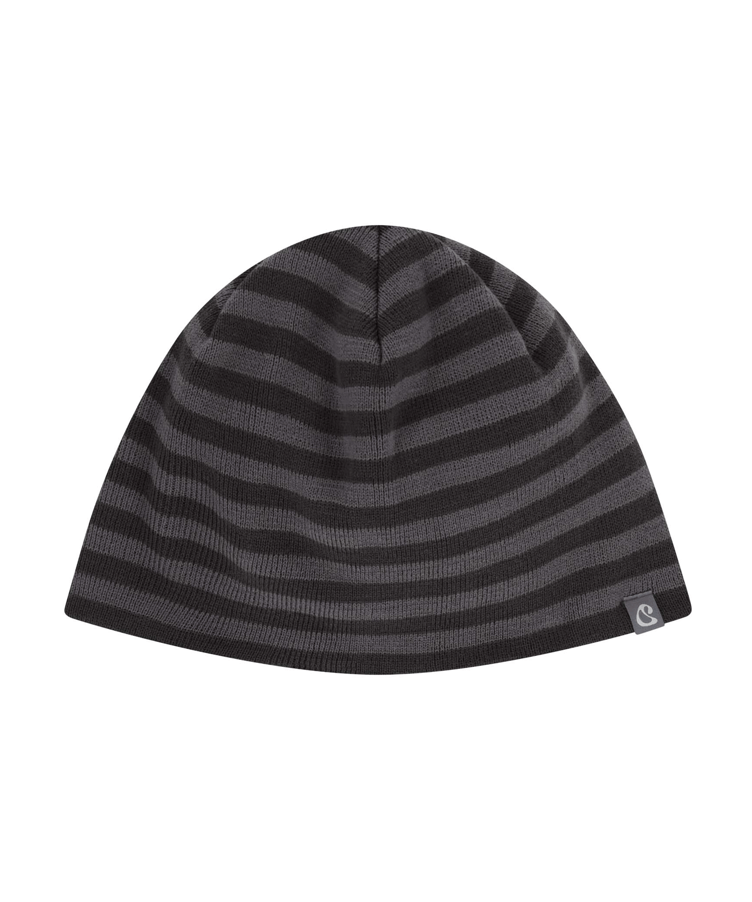 DUAL STRIPE BEANIE PURPLE GRAY