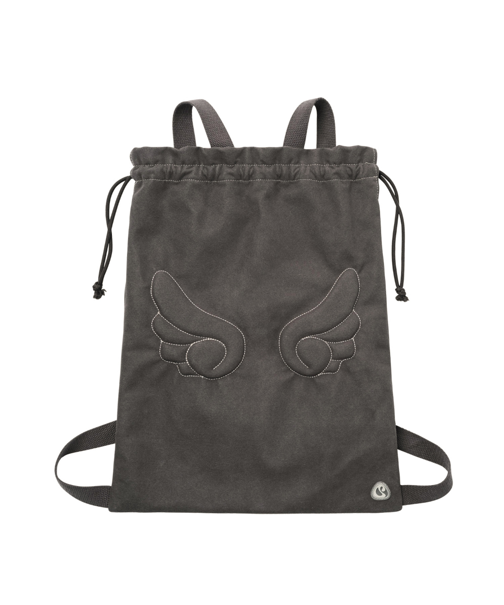 COYSEIO X SUBU ANGEL WING PADDING SHOES CHARCOAL - coyseio