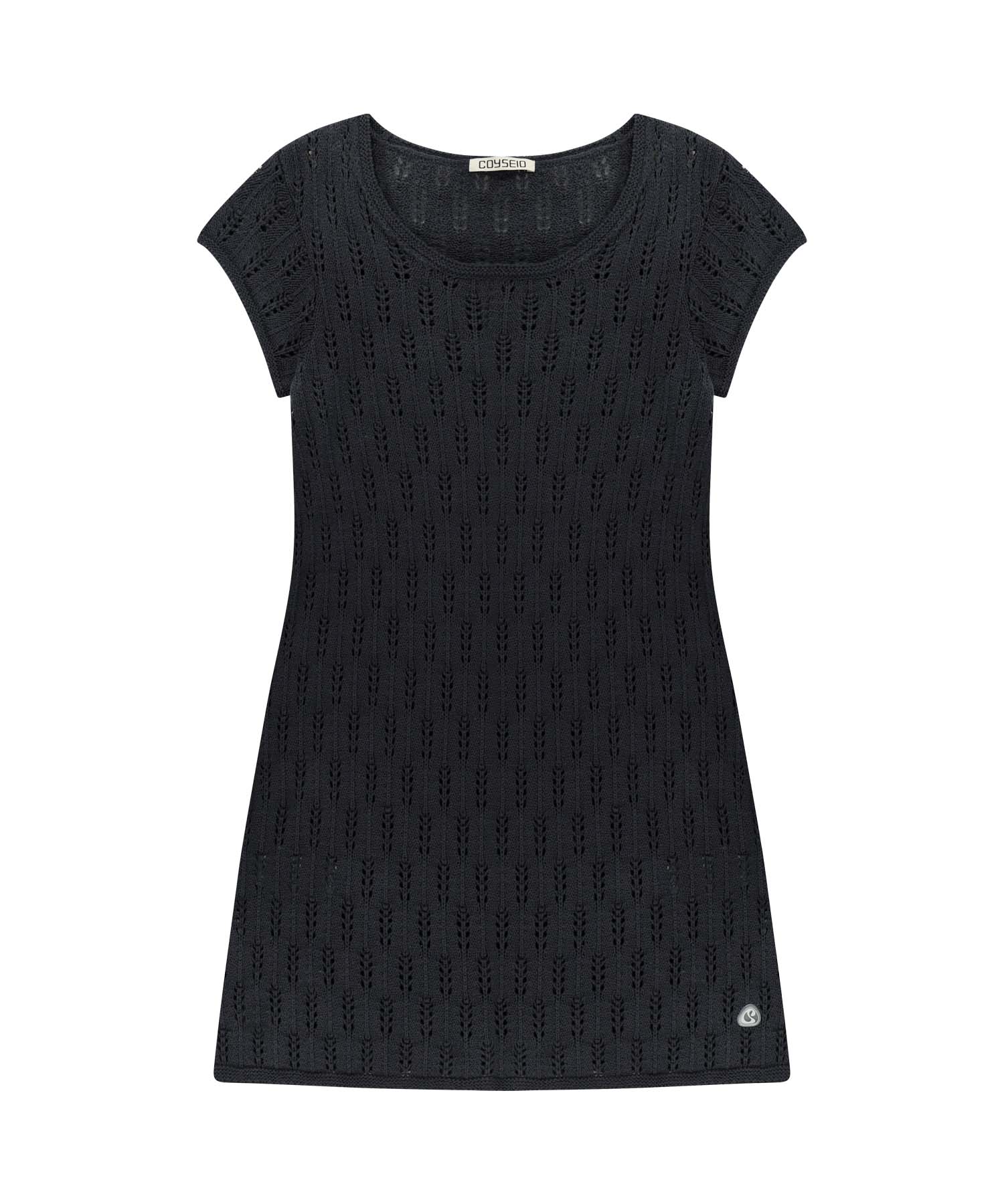 HALTER STRAP SLEEVELESS CHARCOAL - coyseio